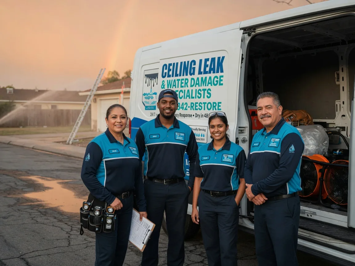 Ceiling Leak Cleanup company in Webster, TX