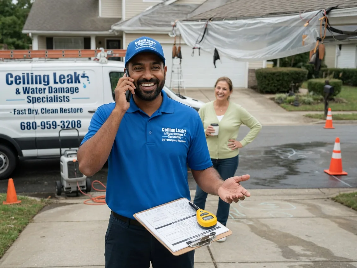 Ceiling Leak Cleanup Webster, TX FAQs